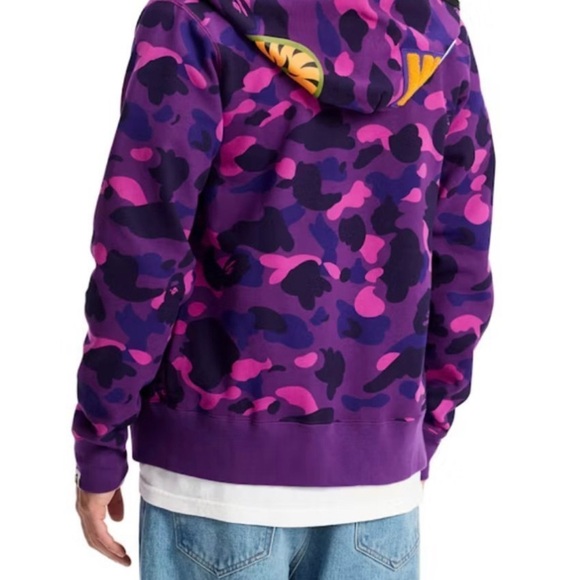 BAPE Color Camo Shark Full Zip Hoodie - Picture 2 of 11
